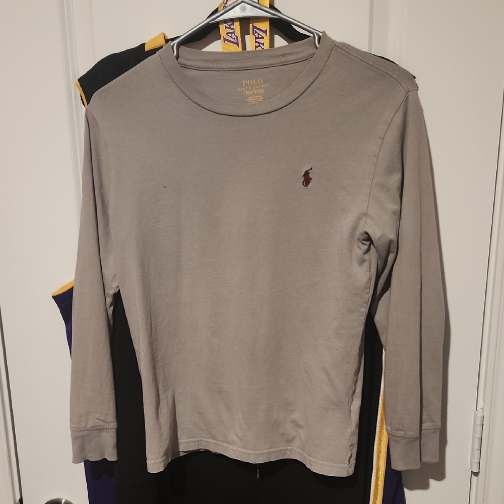 Ralph Lauren Polo Gray Crew Neck Shirt